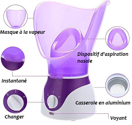 BeautyEverywhere | Appareil à vapeur pour visage